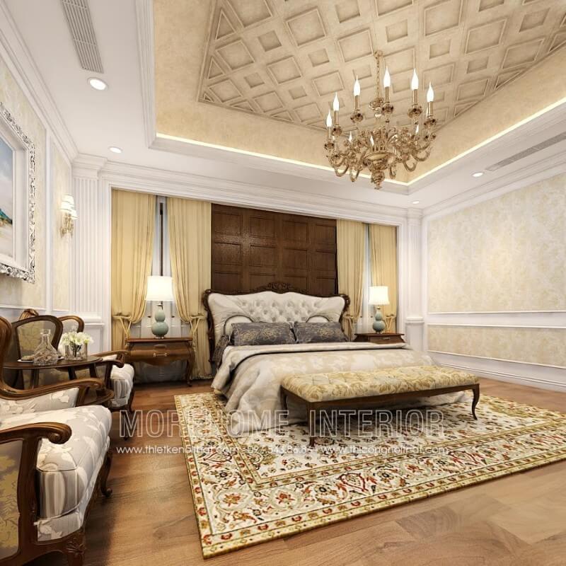Giường ngủ biệt thự Giường ngủ biệt thự